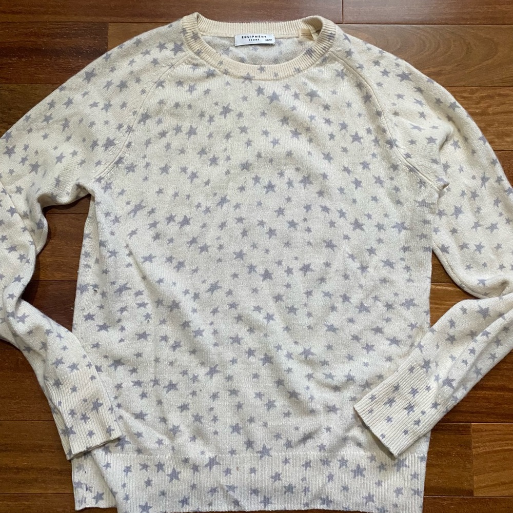 Equipment cashmere sweater, EUC, size XS